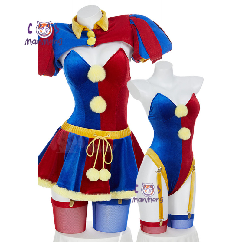Anime Cosplay Female Characters - Anime Amazing joker Girl Digital Circus