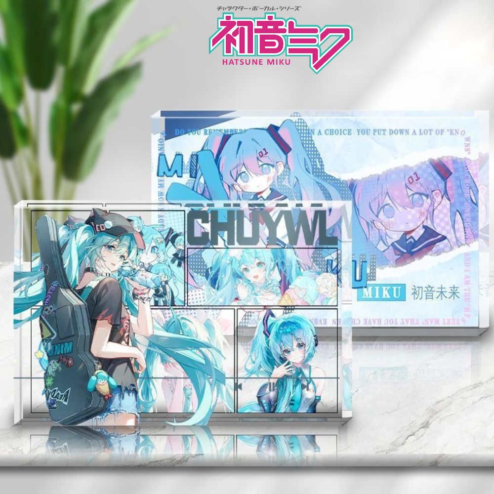 Anime Cosplay Of - Hatsune Miku Anime Merch Photo Frame