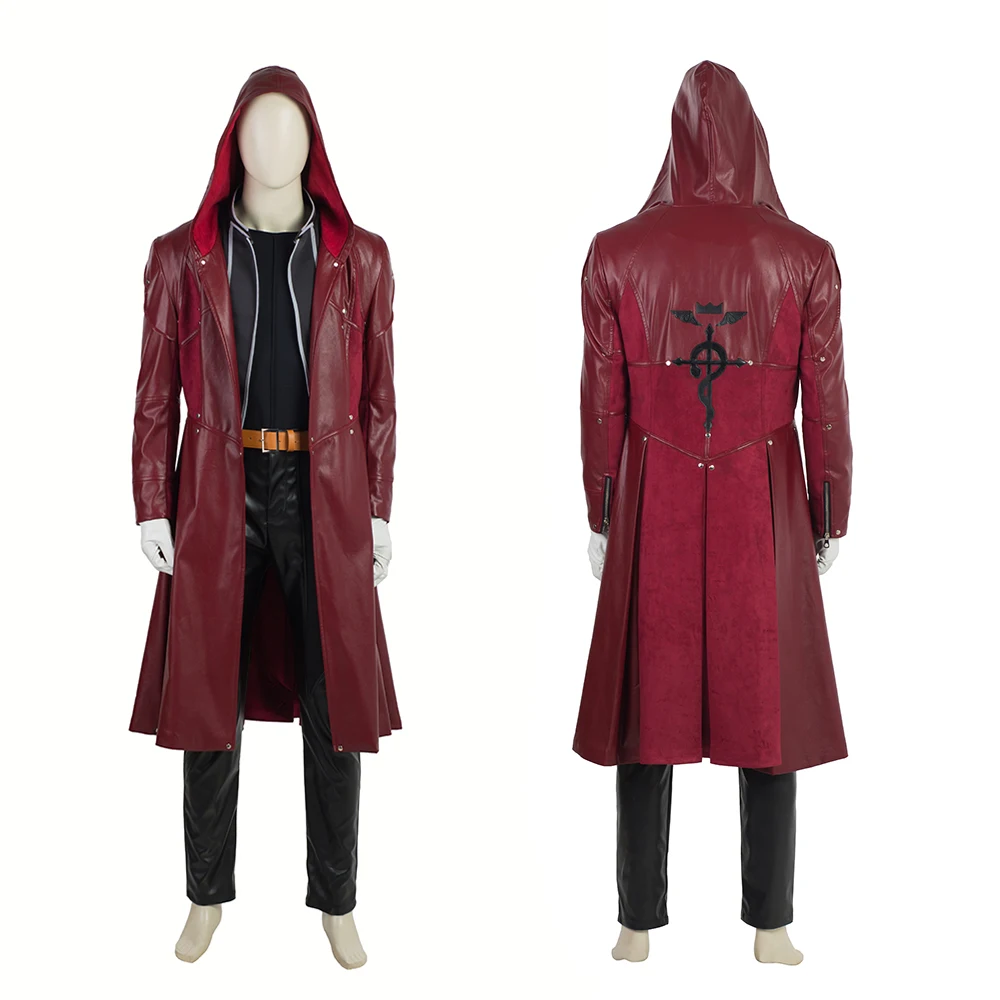 Fullmetal Alchemist Coat - Anime Fullmetal Alchemist Edward Elric Cosplay