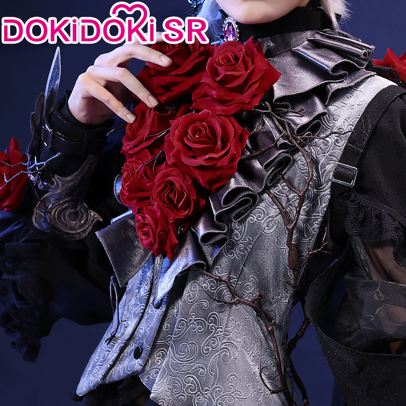 Cosplay Anime Black - Luminary Cosplay Cute Black Gothic Suit