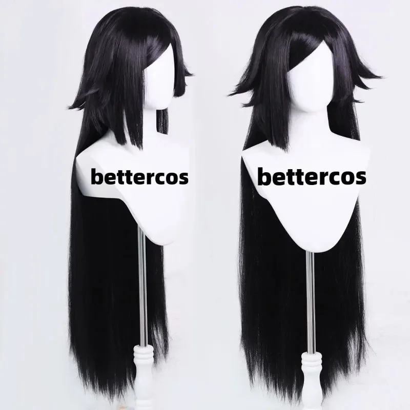 Anime Cosplay Long Black Hair - A;3\v,7'd/NewUchiha Hikari Cosplay Long Black Straight