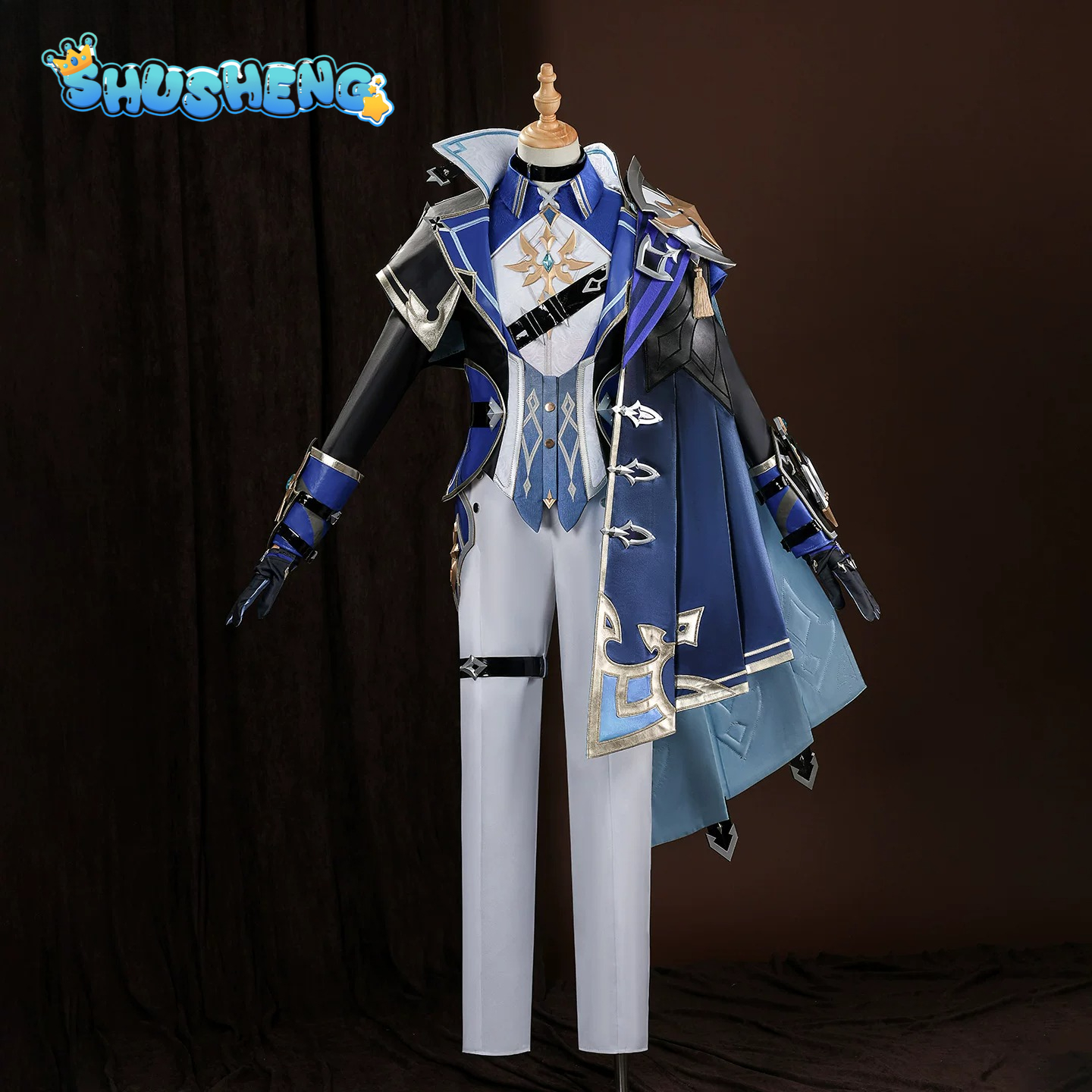 Anime Cosplay Plus Size - Game Genshin Impact Lohen Cosplay Costume