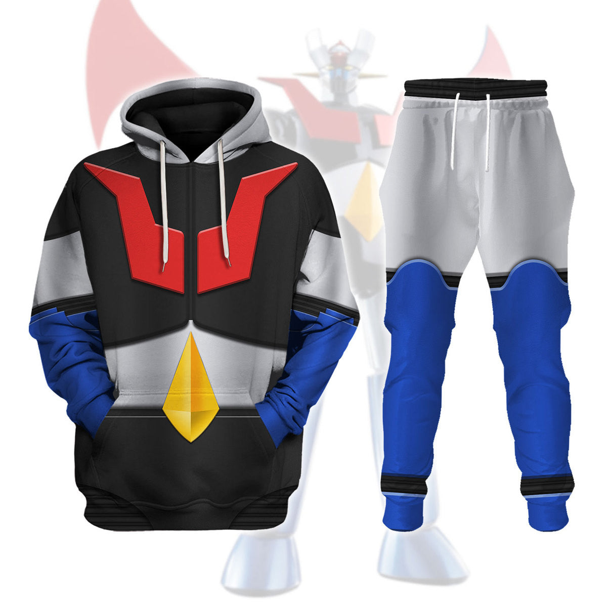 Anime Cosplay Of - Anime Mazinger Z Cosplay 3D Print