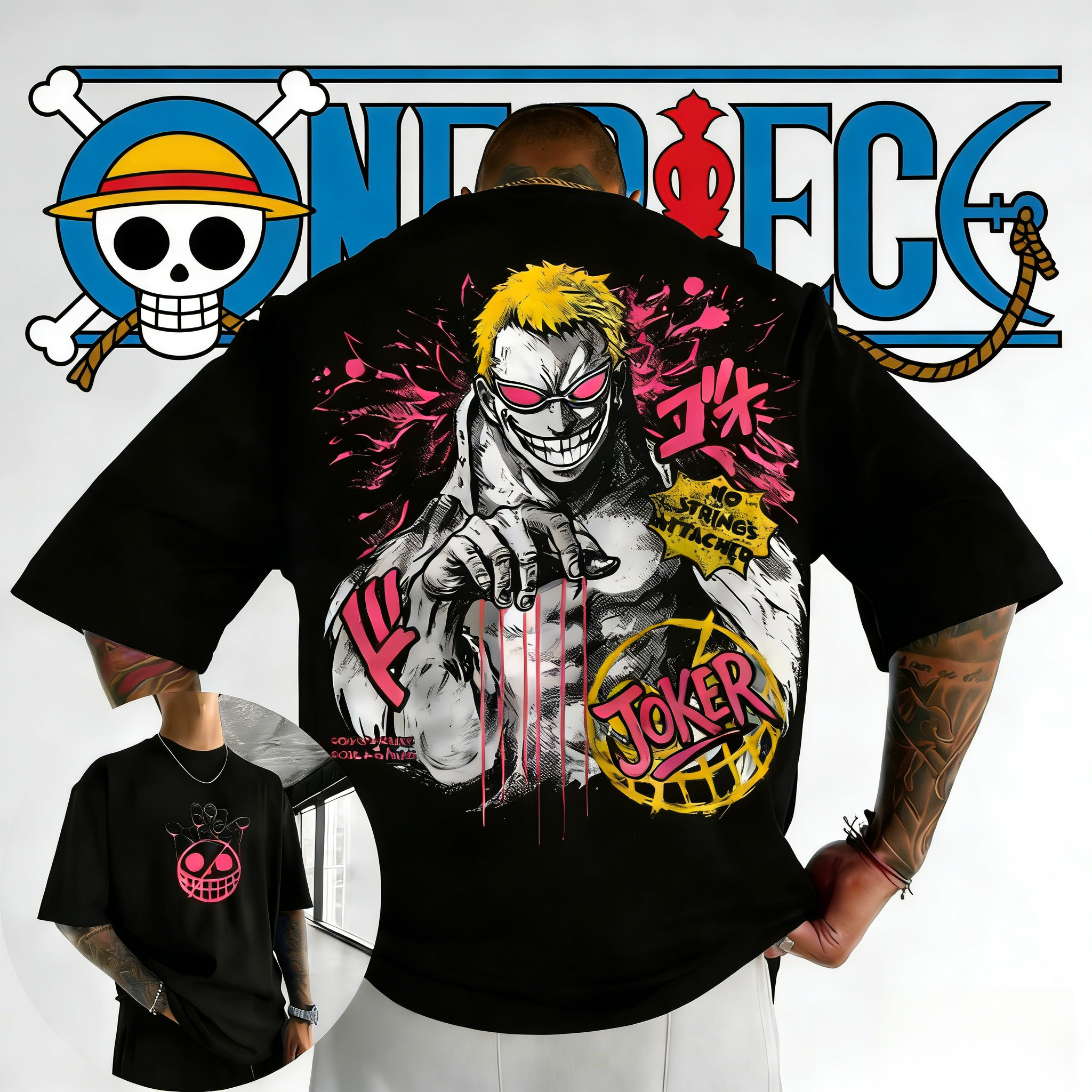 Anime Cosplay Female - 2026 Summer One Piece Donquixote Doflamingo