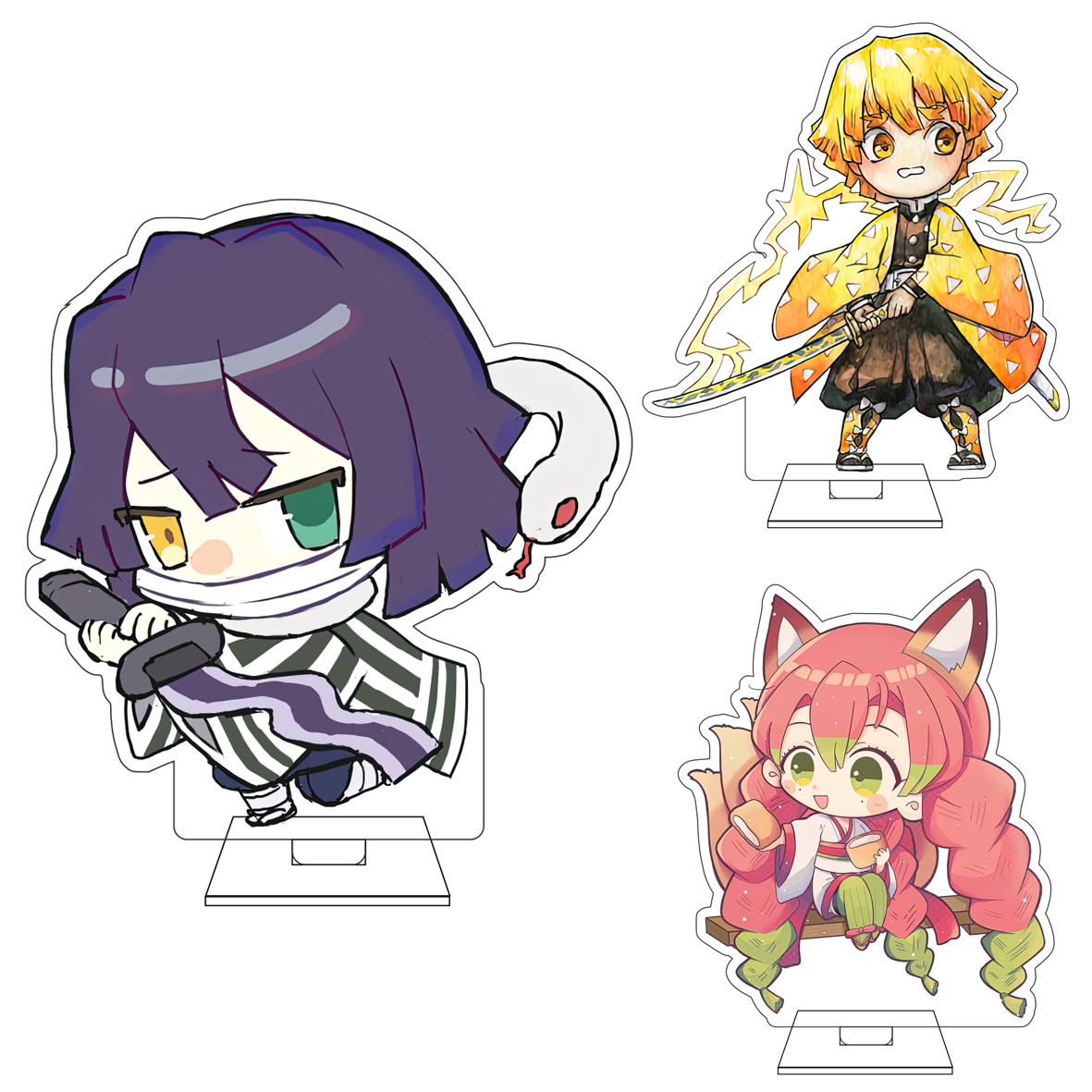 Anime Cosplay Roleplay - 10CM Anime Demon Cosplay Cute Acrylic