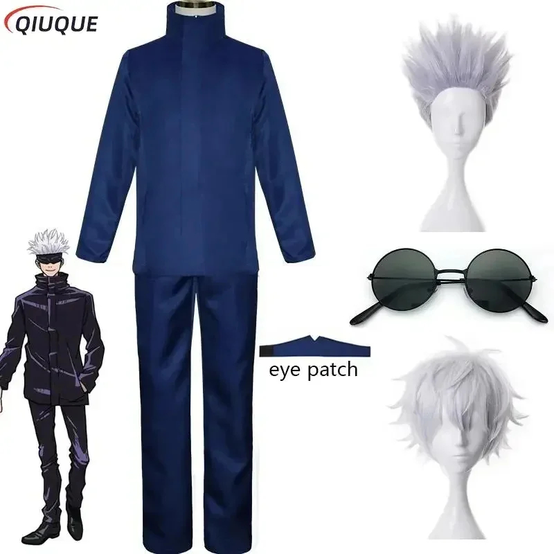 Jujutsu Kaisen Uniform - ❤2026❤ Jujutsu Kaisen Gojo Satoru Cosplay