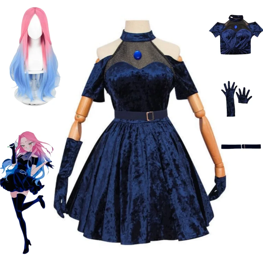2026  Mizi Cosplay Costume Ani – обзор и цена Anime Cosplay Blue Hair