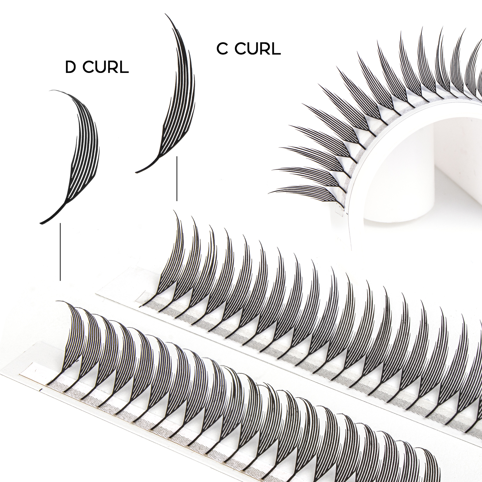 Befer Beauty Anime Lashes 240  – обзор и цена Anime Cosplay Lashes