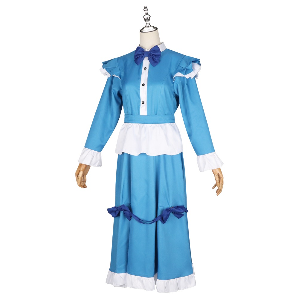 Poppy Red Hair Cosplay Costume – обзор и цена Anime Cosplay Blue Hair