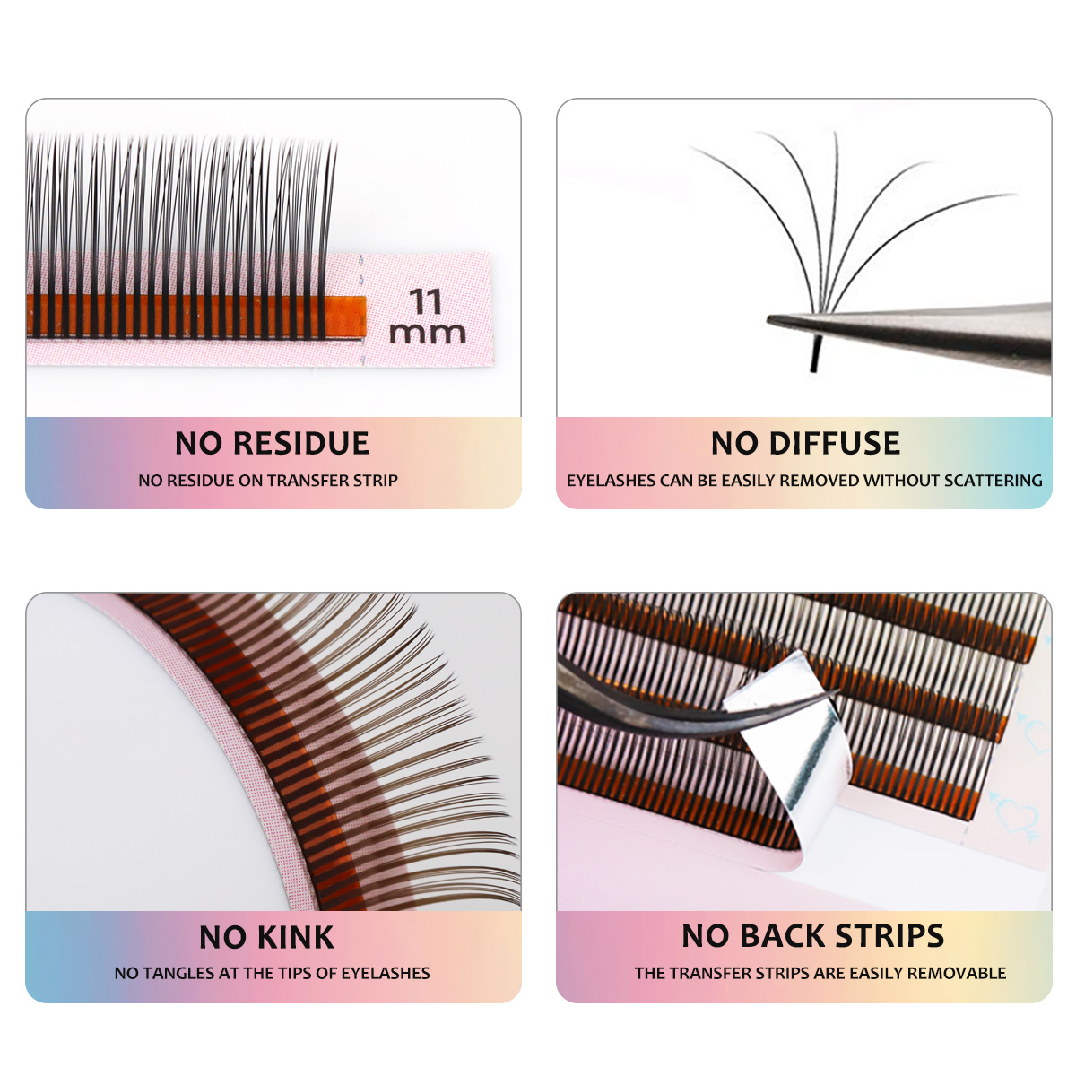 AGUUD 5D Flora Eyelash Extensi – обзор и цена Anime Cosplay Lashes