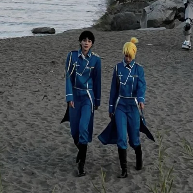 Roy Mustang Cosplay Anime Full – обзор и цена Fullmetal Alchemist Coat
