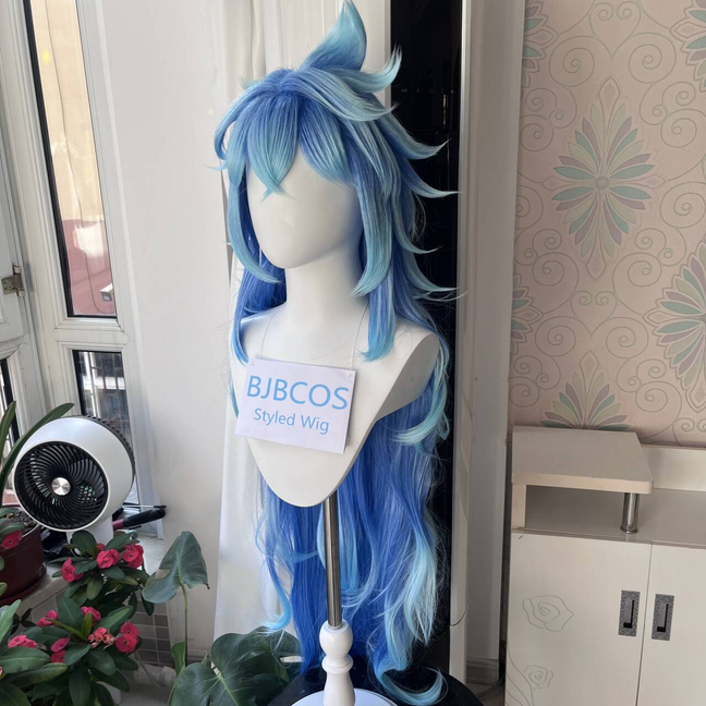 [Styled Wig]Anime Game Twisted – обзор и цена Anime Cosplay Blue Hair