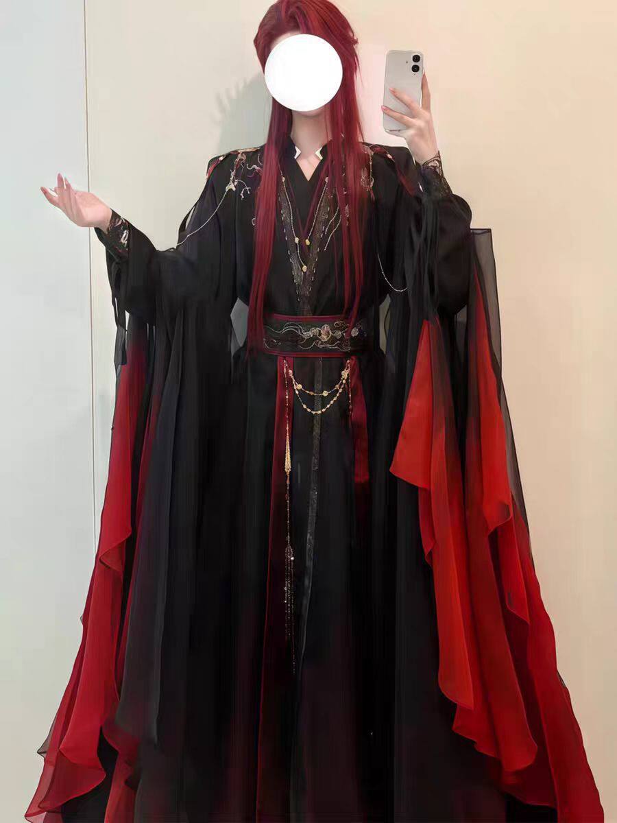 Unisex Ancient Chinese Xianxia – обзор и цена Cosplay Anime Black