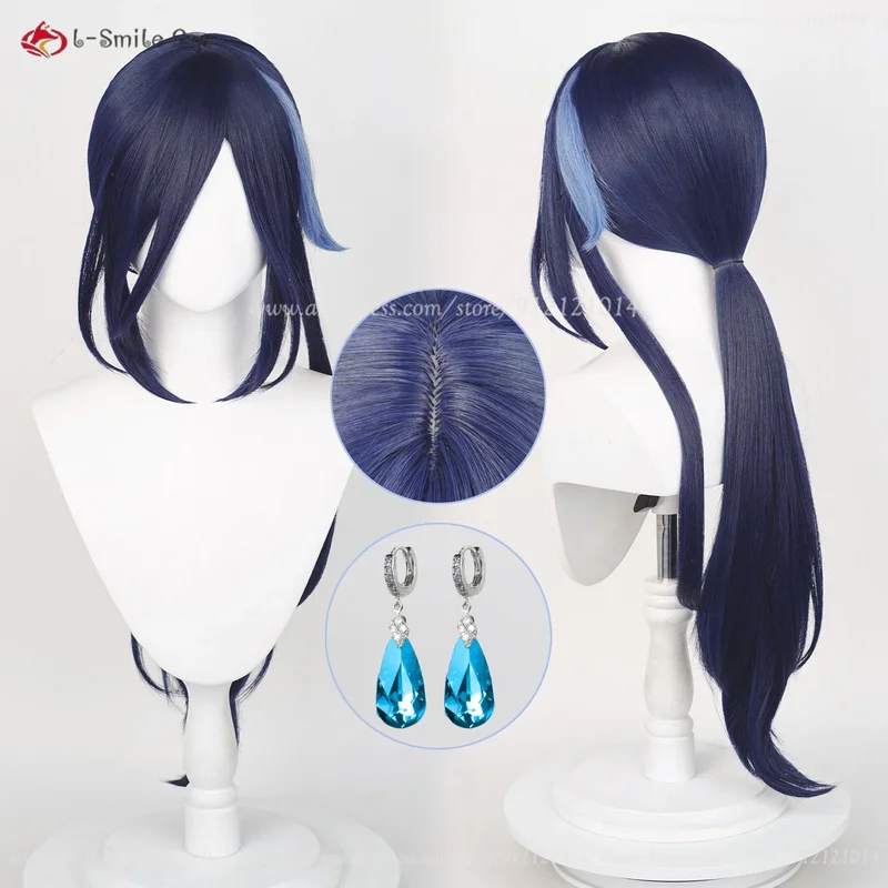 xiaoxiao Fontaine Clorinde Cos – обзор и цена Anime Cosplay Blue Hair
