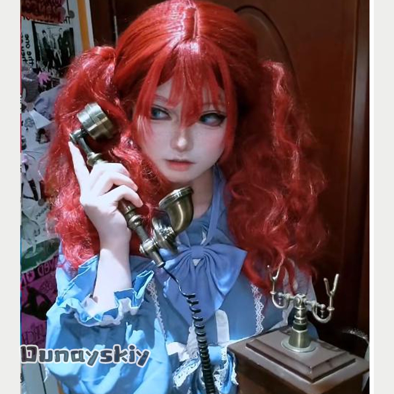 Hemera*/Poppy Game Cosplay Cos – обзор и цена Anime Cosplay Blue Hair