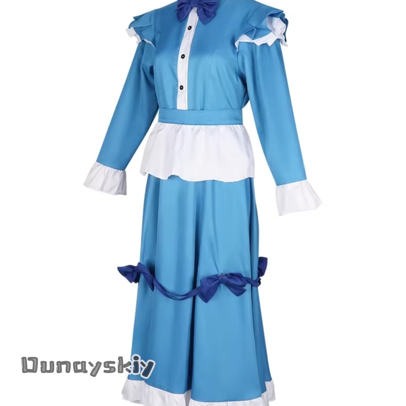 Hemera*/Poppy Game Cosplay Cos – обзор и цена Anime Cosplay Blue Hair