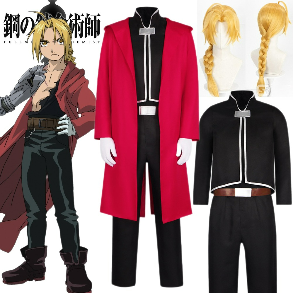 Fullmetal Edward Elric Cosplay – обзор и цена Fullmetal Alchemist Coat