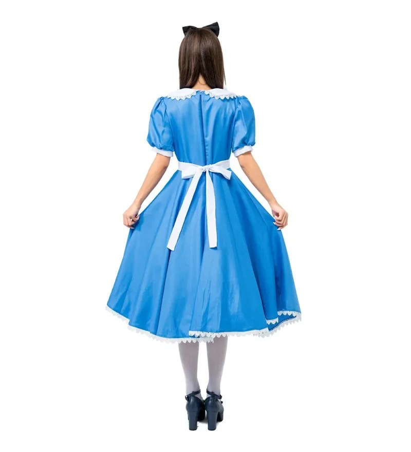 Wonderland Alice Costume for A – обзор и цена Anime Cosplay Plus Size