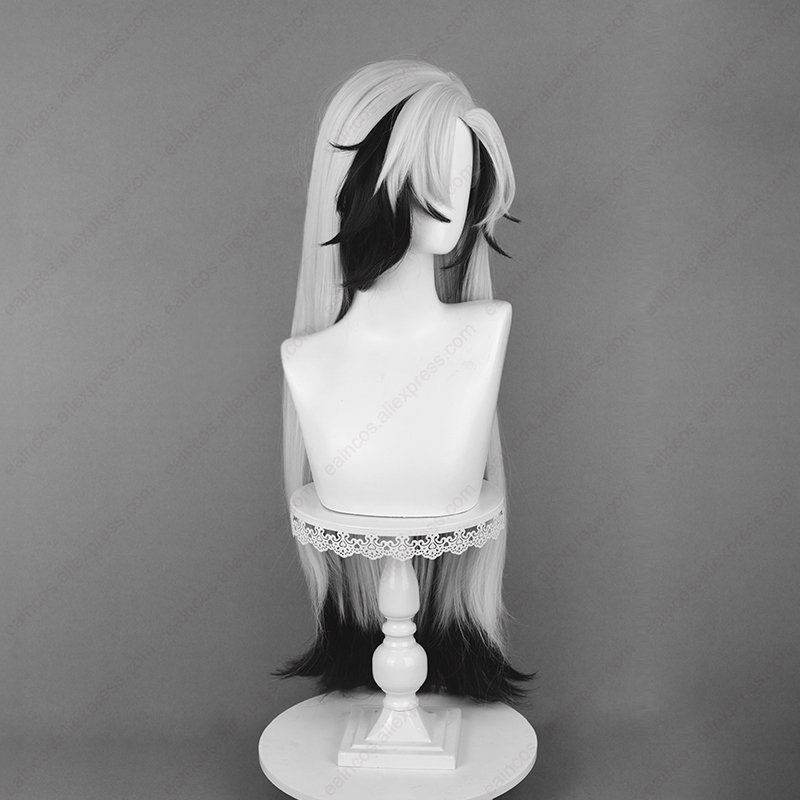 HSR Boothill Cosplay Wig 92cm  – обзор и цена Anime Cosplay Long Black Hair