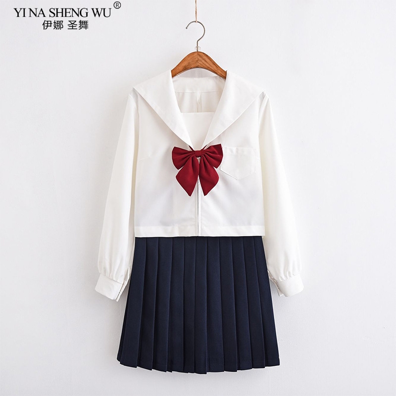 White Japanese Anime High Scho – обзор и цена Anime Cosplay Korean Girl