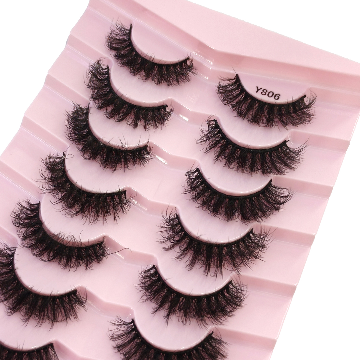 Cat Eye Eyelashes 3D Natural F – обзор и цена Anime Cosplay Lashes