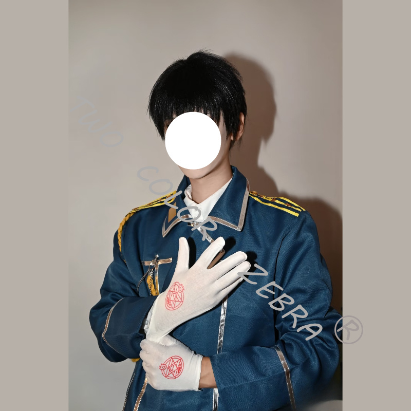 Roy Mustang Blue Military Tren – обзор и цена Fullmetal Alchemist Coat