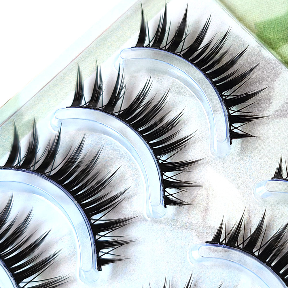 5 Pairs Makeup False Eyelash T – обзор и цена Anime Cosplay Lashes