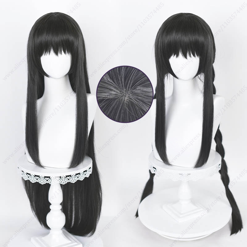 Akemi Homura 90cm Long Straigh – обзор и цена Anime Cosplay Long Black Hair