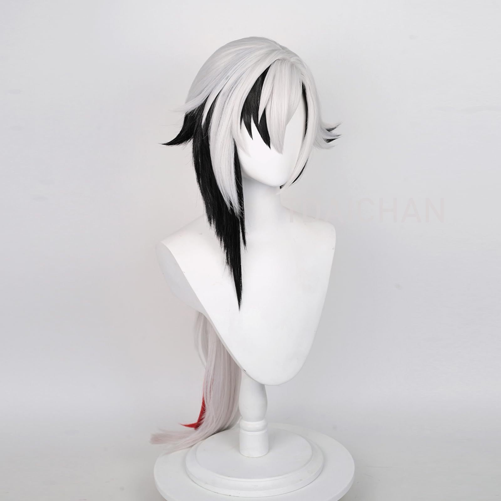 Genshin Impact Arlecchino Cosp – обзор и цена Anime Cosplay Long Black Hair