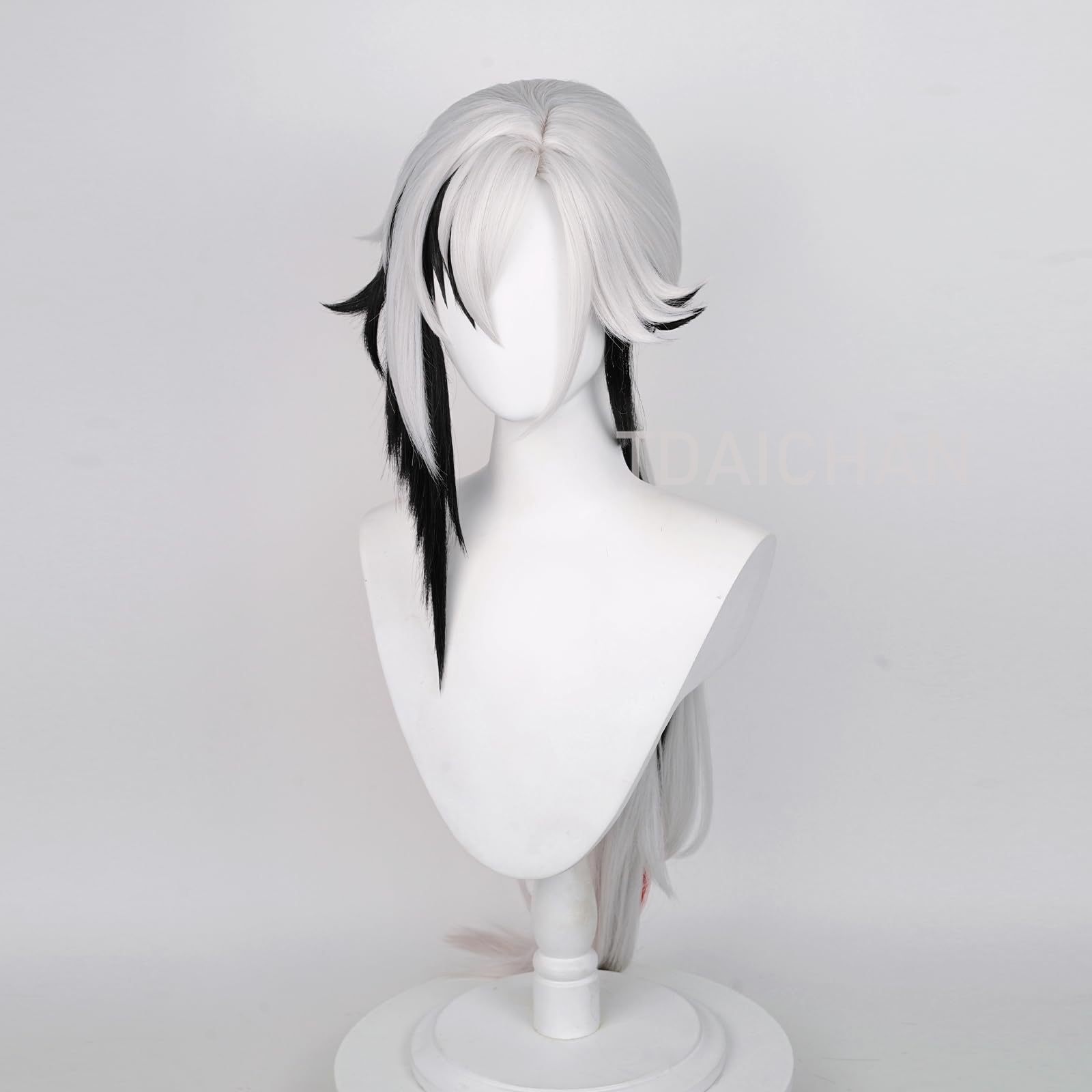Genshin Impact Arlecchino Cosp – обзор и цена Anime Cosplay Long Black Hair