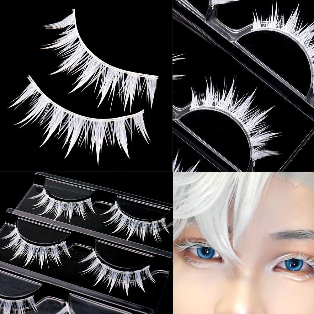 White False Eyelashes Cosplay  – обзор и цена Anime Cosplay Lashes