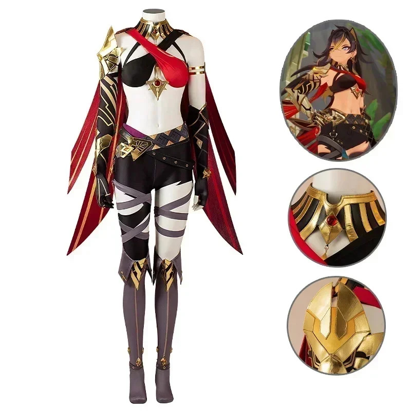 In stock Genshin Impact Dehya  – обзор и цена Anime Cosplay Plus Size