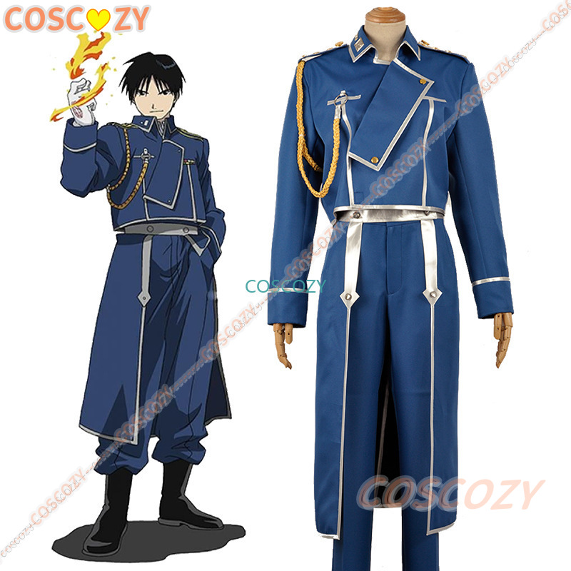 Roy Mustang Cosplay Costume An – обзор и цена Fullmetal Alchemist Coat