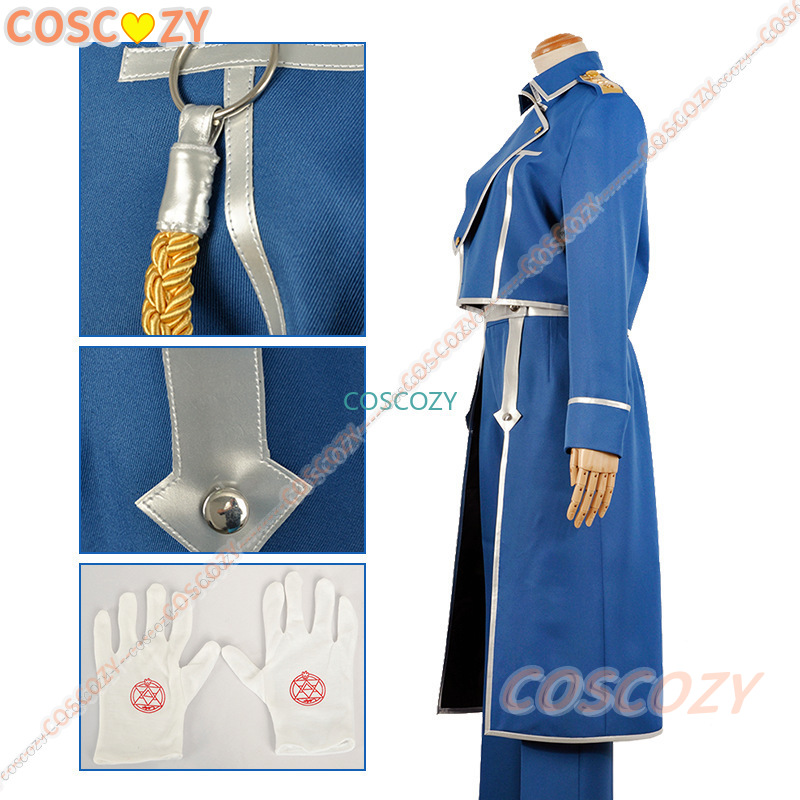 Roy Mustang Cosplay Costume An – обзор и цена Fullmetal Alchemist Coat