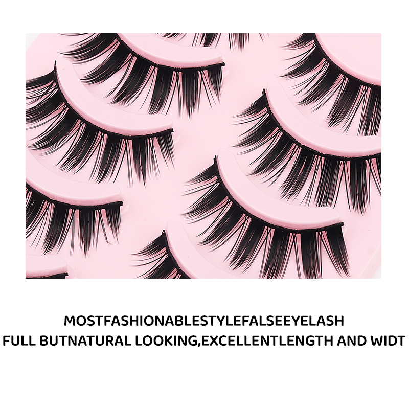 DINGSEN 5 Pairs Manga Lashes E – обзор и цена Anime Cosplay Lashes