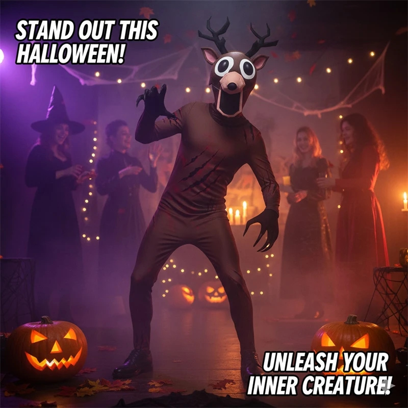 Scary Reindeer Costume for Kid – обзор и цена Anime Cosplay Outfit Ideas