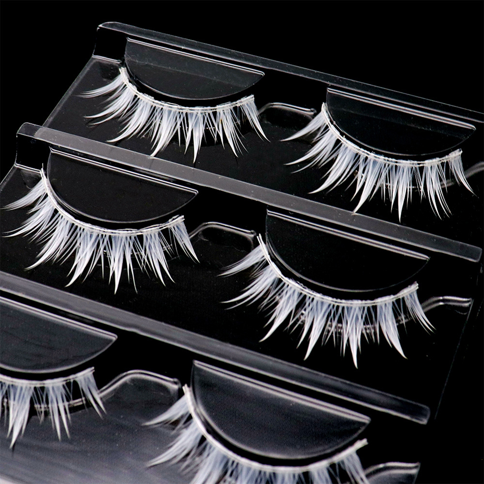 Manga lashes Cosplay White Fal – обзор и цена Anime Cosplay Lashes