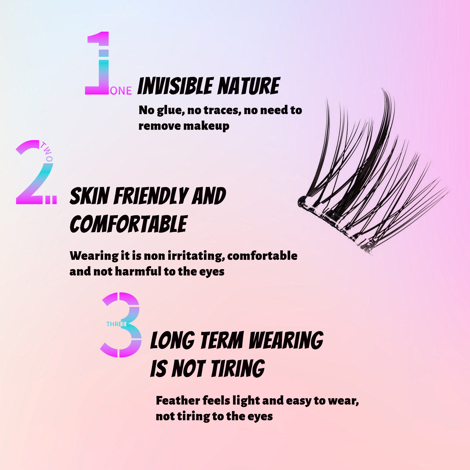 Reusable Adhesive Eyelashes 10 – обзор и цена Anime Cosplay Lashes