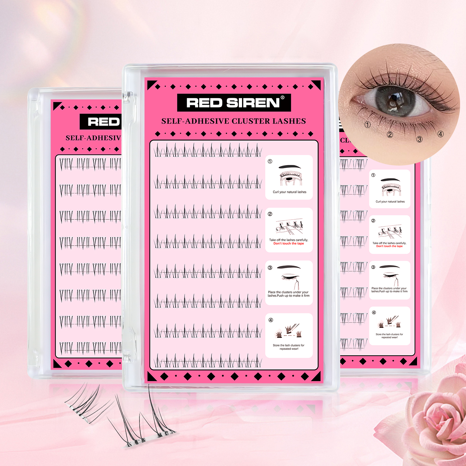 Self Adhesive Bottom Lashes No – обзор и цена Anime Cosplay Lashes