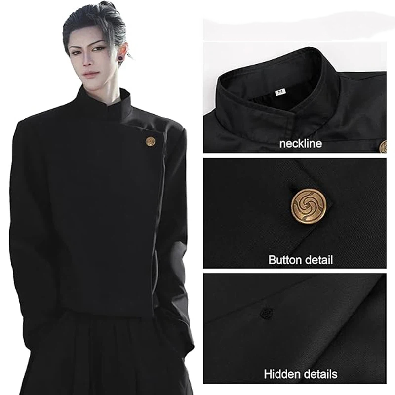 Gojo Satoru Cosplay Costume Un – обзор и цена Jujutsu Kaisen Uniform