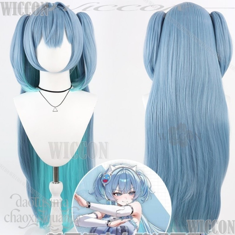 GODDESSS Game VICTORYSS Cospla – обзор и цена Anime Cosplay Blue Hair