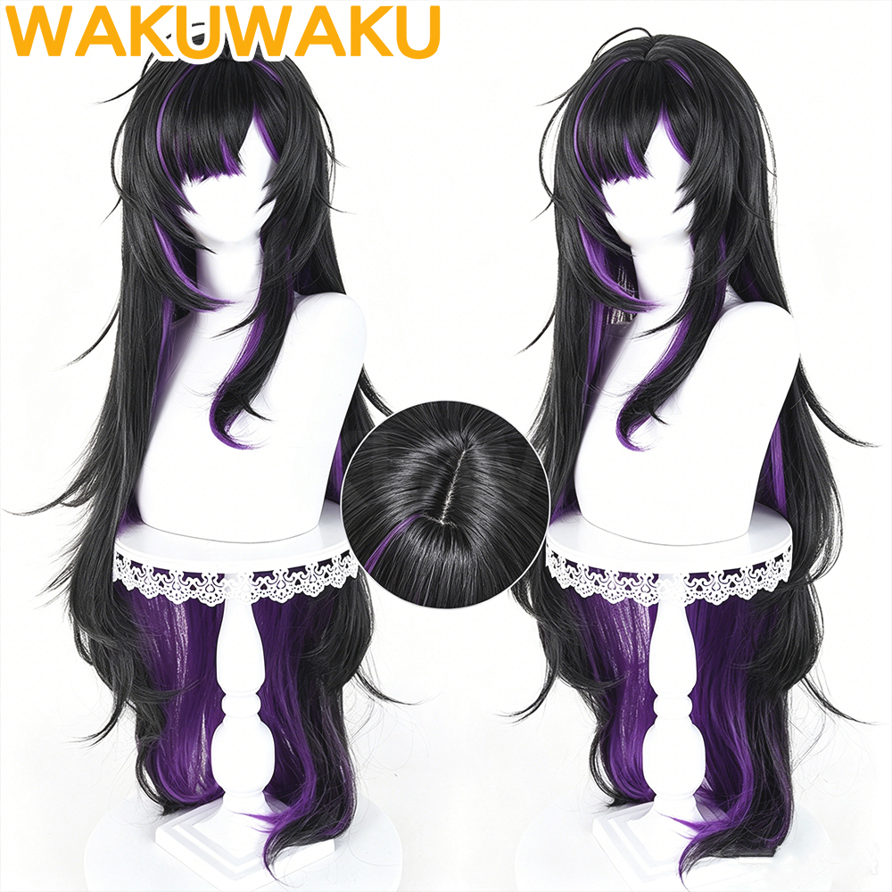 IN STOCK Label Cosplay Wig Gam – обзор и цена Anime Cosplay Long Black Hair