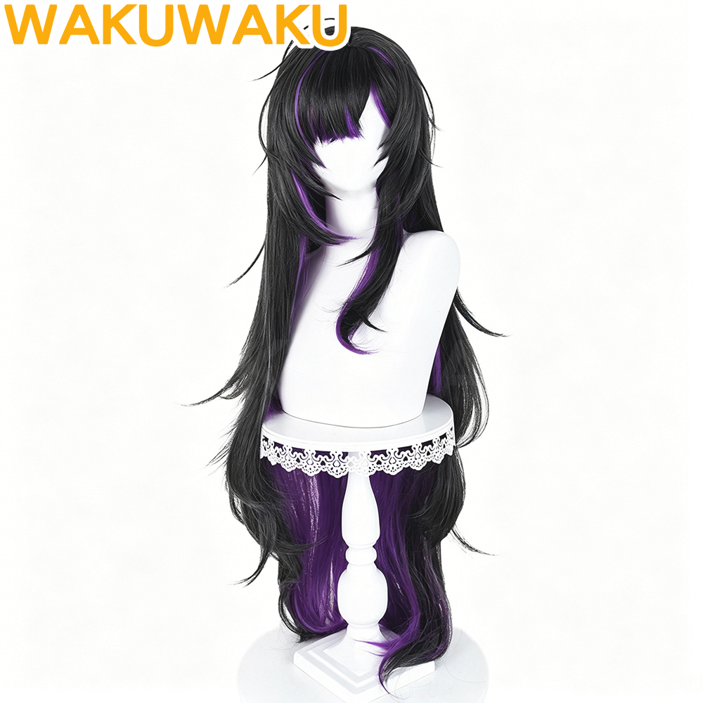 IN STOCK Label Cosplay Wig Gam – обзор и цена Anime Cosplay Long Black Hair