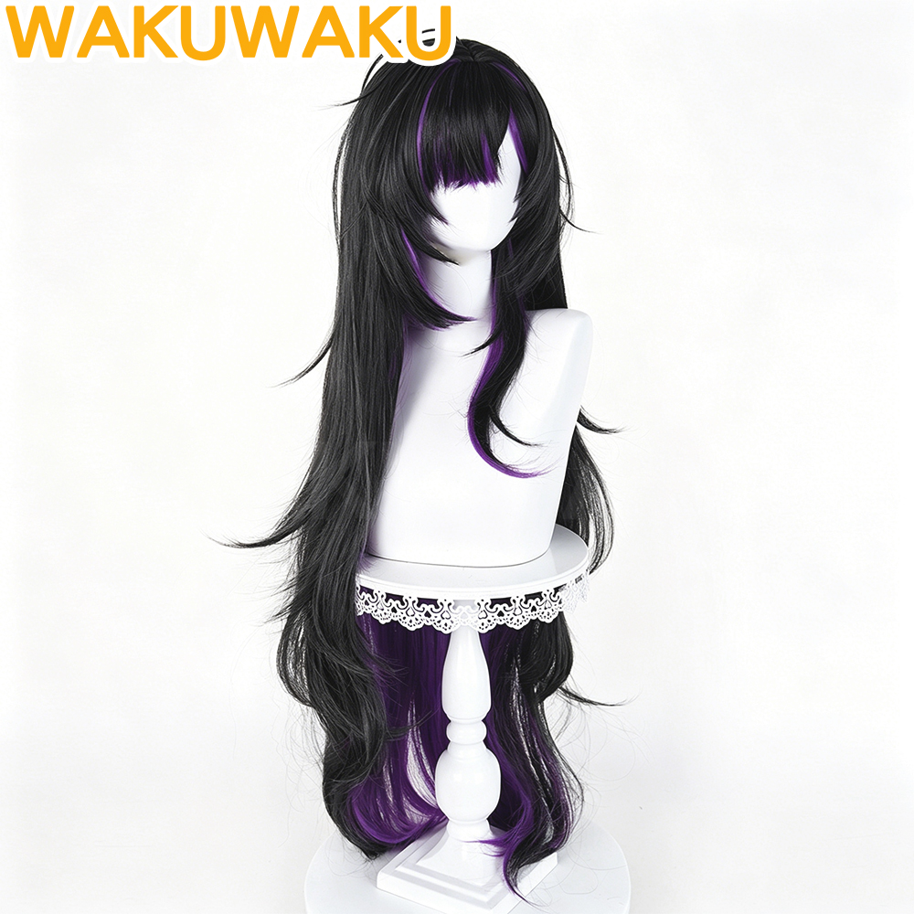 IN STOCK Label Cosplay Wig Gam – обзор и цена Anime Cosplay Long Black Hair
