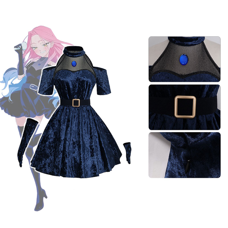 Mizi Cosplay Anime Alien Stage – обзор и цена Anime Cosplay Blue Hair