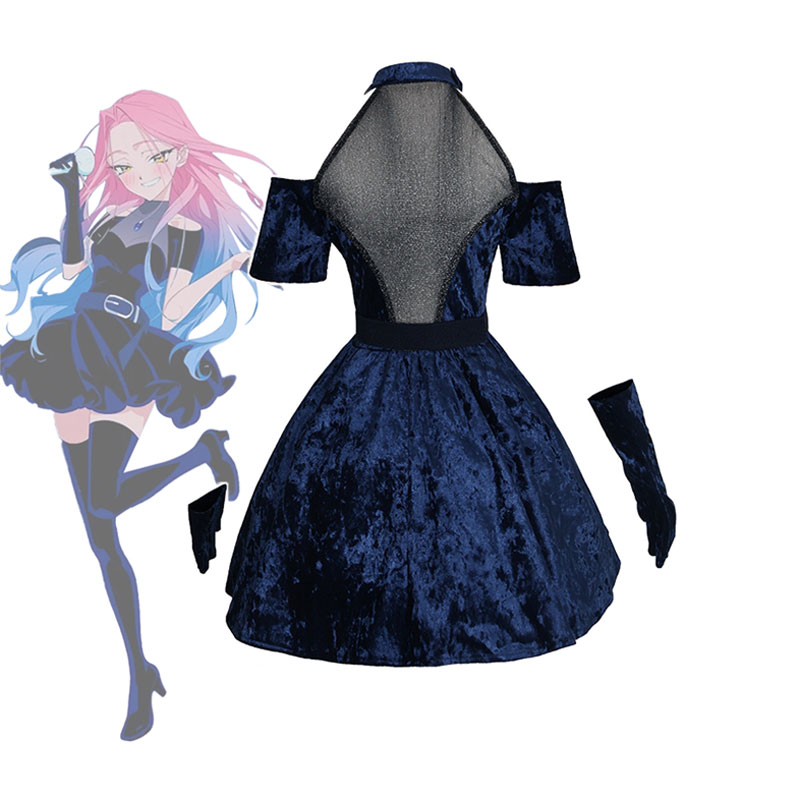 Mizi Cosplay Anime Alien Stage – обзор и цена Anime Cosplay Blue Hair