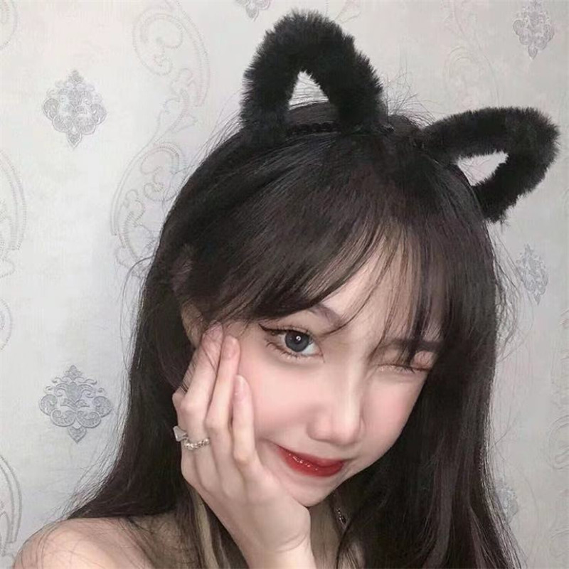 Cute Furry Kitten Ears Hairban – обзор и цена Anime Cosplay Korean Girl