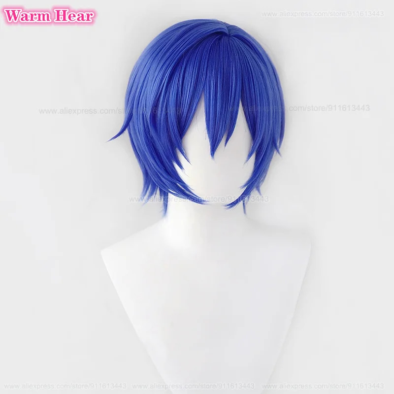 New! Synthetic Anime Unisex Sh – обзор и цена Anime Cosplay Blue Hair