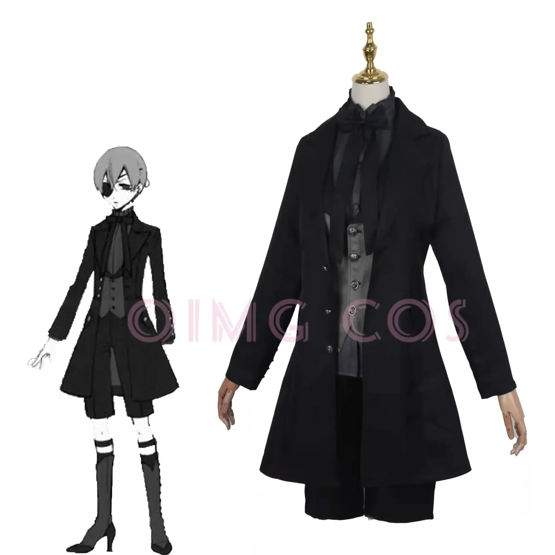 Black Butler Ciel Phantomhive  – обзор и цена Cosplay Anime Black