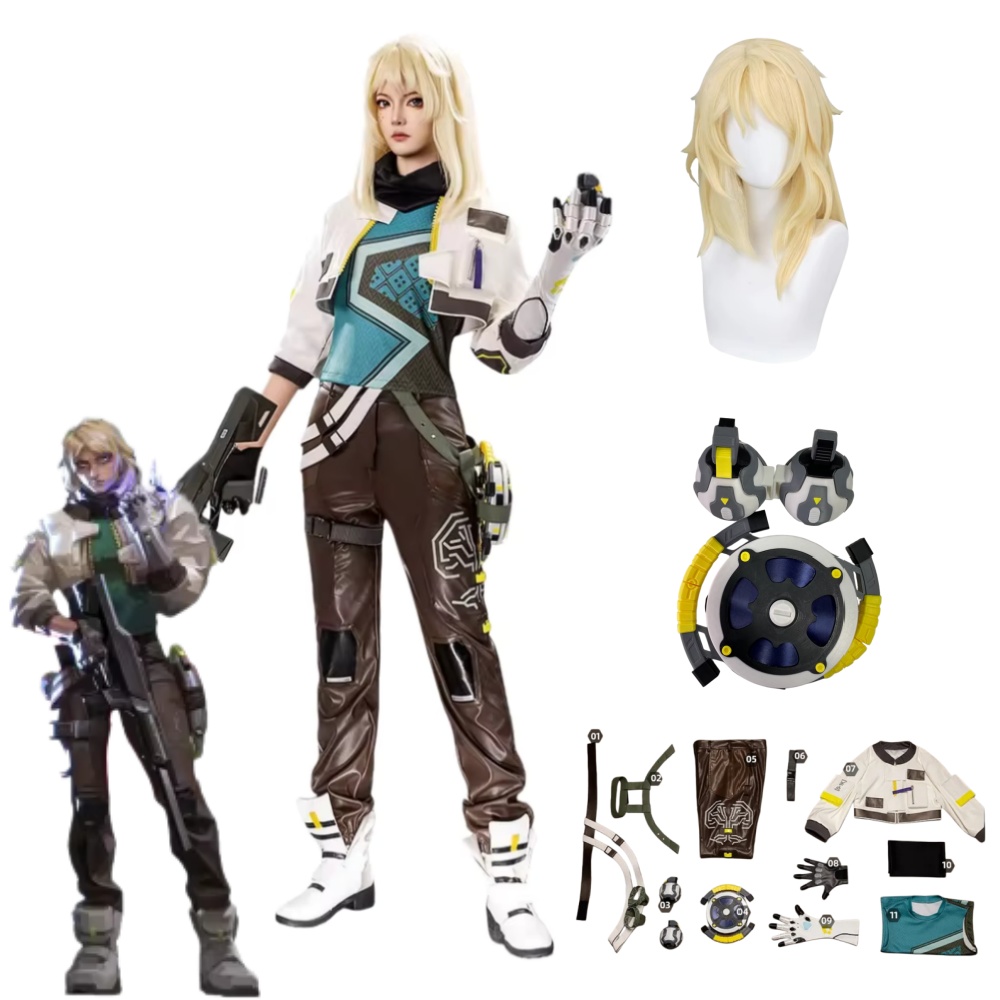 Deadlock Cosplay Costume Props – обзор и цена Anime Cosplay Female Characters